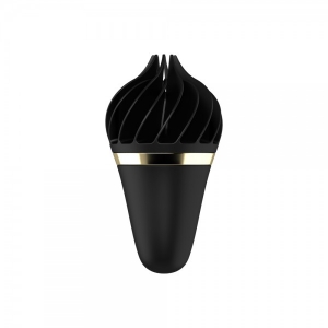 Вибратор-ротатор &quot;Satisfyer Sweet Temptation&quot; в виде мороженого, черный