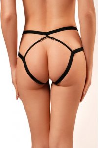Трусики с доступом и открытыми ягодицами &quot;Amor El&quot; черные, M